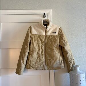 The North Face Cream Fleece Jacket